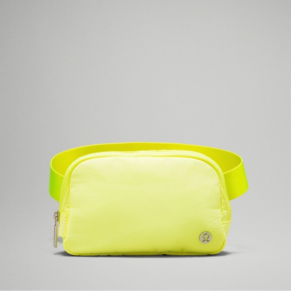 lululemon athletica Handbags - Lululemon Everywhere Belt Bag, Electric Lemon - NWT